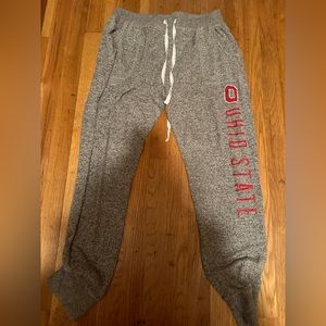 Ohio State grey lounge pants size large